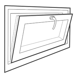Tilt / hopper (inward)